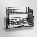 Giá Bát Đĩa Nâng Hạ ML06N Thép Cao Cấp Phủ Nano