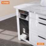 Thùng gạo mặt kính đen GR06.30B