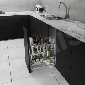 Giá dao thớt, gia vị, chai lọ, rổ nan dẹt, cánh kéo GM02.35C