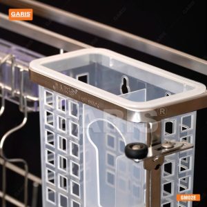 Giá dao thớt, gia vị, chai lọ, rổ nan dẹt cánh kéo GM02.25E new