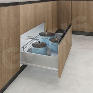 Giá xoong nồi vách hộp,cánh kéo MP02V